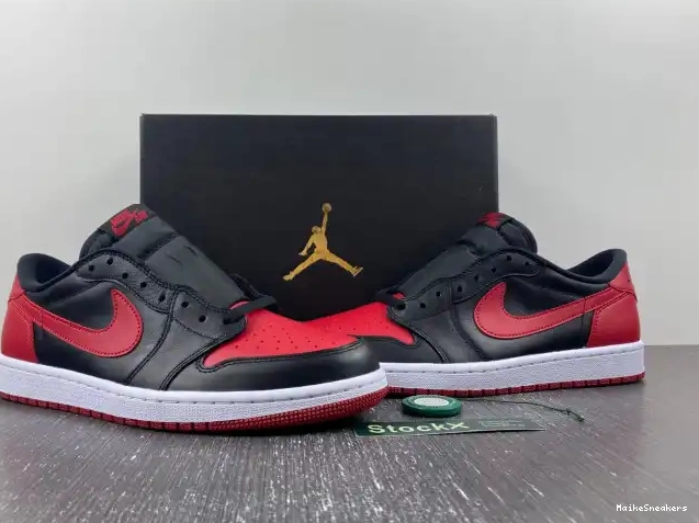 MaikeSneakers Low Jordan 1 Bred 705329-001 Retro Air 0414